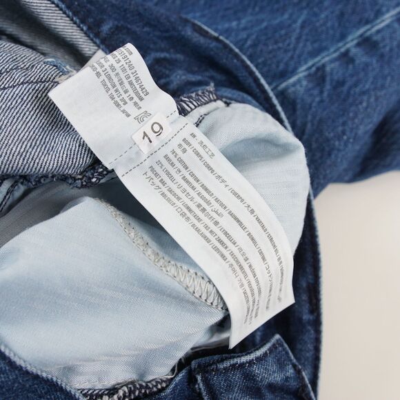 Abercrombie & Fitch The Loose High Rise Blue Jeans Womens Sz 24 - Picture 9 of 10